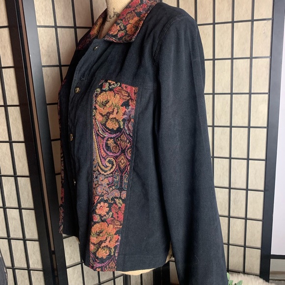 VINTAGE Jessica Howard Embroidered Jacket - Picture 5 of 6